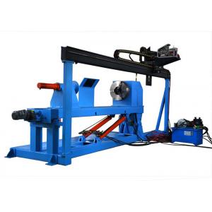 China 0.6MPa 500mm Hydraulic Cylinder Cap Automatic Welding Machine supplier