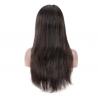 China 360 Lace Front Human Hair Wigs / 150% Density Brazilian Straight Hair Extensions wholesale