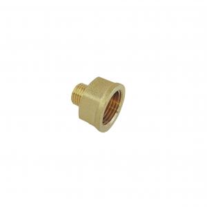China DIN EN 10226-1 Thread Brass Pipe Fittings Brass Reducing Socket F/M supplier