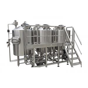 China Fabrication SS316 Home Brew Kit 1800L Output Beer Brewing Vessel CIP Cleaning System supplier