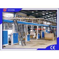 China Steam Heating 5ply 250m/min Corrugated Cardboard Production Line for sale