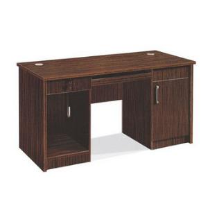 modern wooden office computer table furniture in warehouse in Foshan