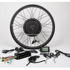 36V/48V Fat Tire Electric Bike Conversion Kit with Hub Motor for 26"/4"Width Rim