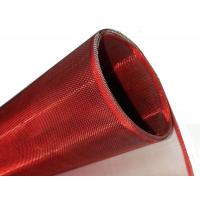 China Red Color Lamp Shade Weave Wire Mesh In Stainless Steel And Copper Material on sale