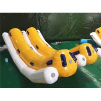 China Commercial 4 Persons Inflatable Water Toys / Inflatable Banana Boat Towable Tube For Skiing On Water on sale