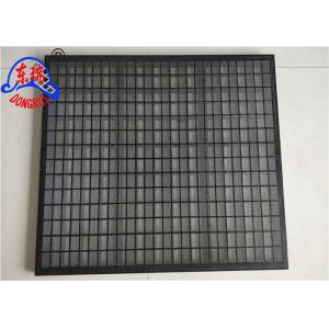 China Plastic Frame Composite Shaker Screen Rectangular Mesh Hole For Desander And Desilter supplier