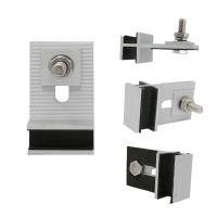 China Anodizing Facade Cladding Support System Wall Mounted Aluminum Clips on sale