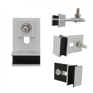 Anodizing Facade Cladding Support System Wall Mounted Aluminum Clips