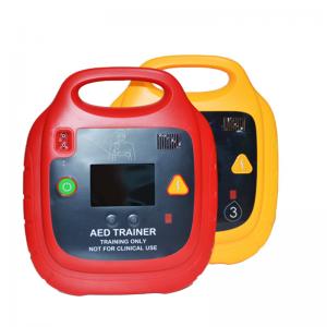 3.7v AED Machine CPR Training Plastic Automatic External Defibrillator