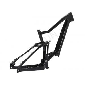 Electric Carbon Fiber Road Bike Frame , Full Suspension Carbon Bicycle Frame