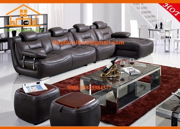 Living room furniture low price dubai cheap modern chesterfield leather sofa