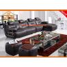 Living room furniture low price dubai cheap modern chesterfield leather sofa