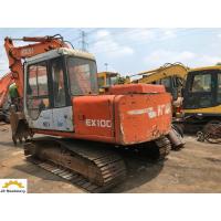 China Medium Size 10t Hitachi Crawler Excavator / Hitachi Ex100 Excavator 5300h Hour on sale