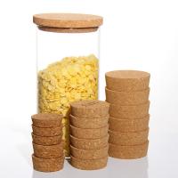 China                  Wholesale Customized Plugs of Cork Stoppers for Jars Stopper Cork Lid Bottle              on sale