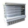 China Customized arc refrigerated display cake showcase upright counter bakery front open chiller wholesale