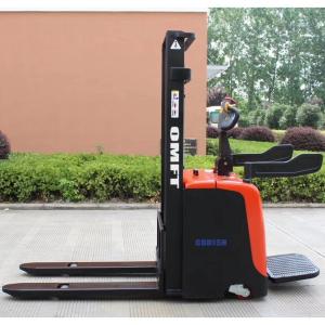 China Electric Pallet Stacker Truck Jack with 1.5 Ton Load Capacity and 1500 Kg Weight Capacity wholesale