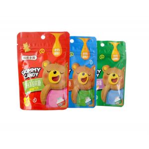 Yummy Mini Tropical Gummy Bears , Strawberry Gummy Candy With Calcium Zinc