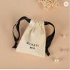 Multicolor Recyclable Cotton Produce Bags Drawstring Canvas Fabric Candy Bags OEM Pantone Color Printed Cotton Drawstring Pouch Draw String Gift Bag