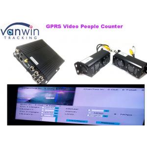 High precision GPRS GSM vehicle digital video recorder with People Counter Integration