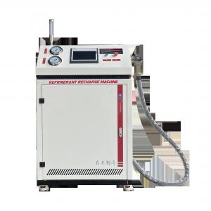 AC Refrigerant charging machine ac production line refrigerant vacuum recovery filling station for ac chiller ice machine