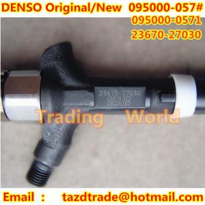 China Inyector original 095000-057#/095000-0570/095000-0571/23670-27030 Toyota apto de DENSO /New supplier