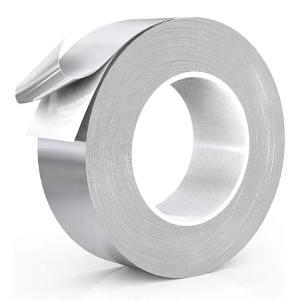 China HVAC R Aluminum Foil Tape Thermal Insulation Sealing Joints Solvent Acrylic Adhesive supplier