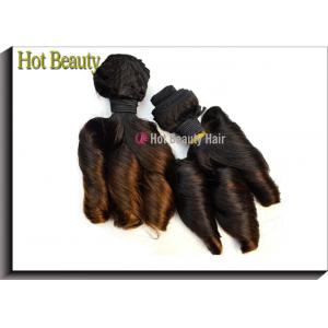 China 8 Inch - 18 Inch Funmi Ombre Human Hair Extensions Grade 6A 110g / Piece supplier