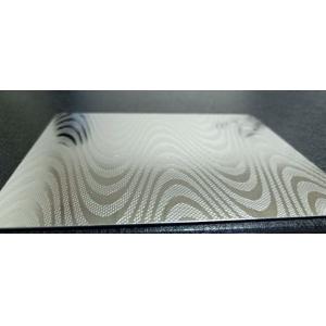 SS HRC80 0.8mm Patterned Card Lamination Steel Plate