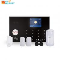 China Smart Home Tuya Alarm System Alexa Google Voice Control Wireless Wifi 4G SMS Alarm System on sale