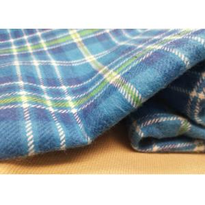 China Twill Cotton Flannel Fabric For Men'S Casual Shirts By 100% Cotton Yarn supplier