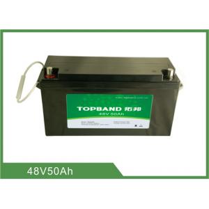 China 48V 50AH Deep Cycle Lithium Battery , Rechargeable Lithium Batteries supplier