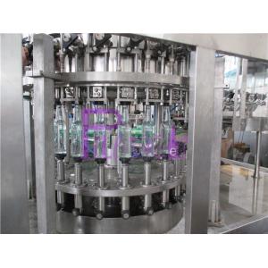 3 in 1 Glass Bottle Beer Washing Filling Sealing Machine , Bottle Beer Filling Line