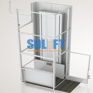 Portable 3M Hydrualic Small Home Lift Elevator Wheelchair Lift For Apartments