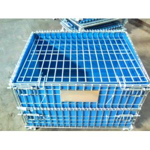 China PP Board Protection Cover Wire Mesh Container For Small Parts Completeness supplier