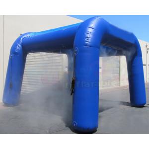 Disinfection Inflatable Misting Station Sealed Tunnel Tent