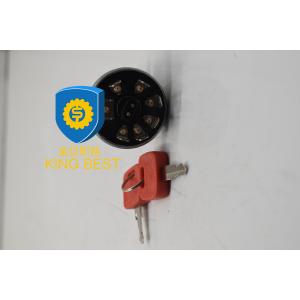 China  RE61717 Excavator Ignition Switch Replacement 87561528 / 81864288 With 2 Keys supplier