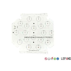 China Carte PCB en aluminium de substrat de panneau à simple face de carte PCB de 1,6 millimètres pour l'éclairage de tunnel de LED supplier