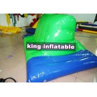 China Green And Blue Inflatable Water Toys PVC Inflatable Side Horse For Water Parks on sale