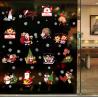 Shop Christmas Window Stickers Kids Living Room Decoration Santa Claus Snowman
