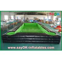 China Inflatable Backyard Games Portable Giant Outside PVC Tarpaulin Inflatable Soccer / Table Tennis Court With CE Blower on sale