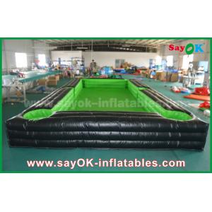 China Inflatable Backyard Games Portable Giant Outside PVC Tarpaulin Inflatable Soccer / Table Tennis Court With CE Blower supplier