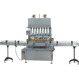 China Lubricant Butter Linear Automatic Bottle Capping Machine PLC Liquid Soap Filling Machine supplier