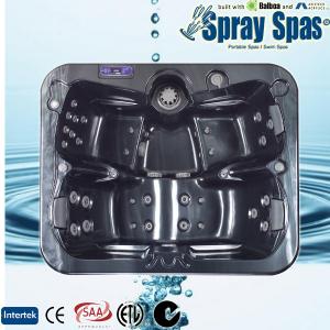 China Single Reversible Lounger Hot Spa Tub,Whirlpool Massage Bathtub with 850 Liters ECO-Friend wholesale