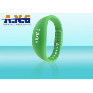 Custom Logo Silicone Rfid Wristbands Intelligent Watch Shape 165×23mm