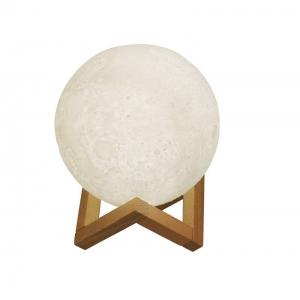 China 2021 Best Seller Good 3D Printing Moon Light Lamp with Switch Mode Remote Control supplier