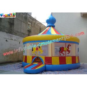 China Custom Outdoor Adult Inflatable Large PVC Tarpaulin Commercial Bouncy Castles for Rent supplier