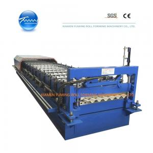 China Industrial Roof Panel Roll Former PPGI 7.5KW Roofing Sheet Forming Machine supplier
