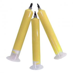 China 2W/mK yellow Soft Silicone Thermally Conductive Putty Gap Filler  2.6 g/cc 200V/mil For Radiating Modules supplier
