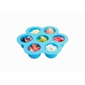 China BPA Free Silicone Egg Bites Mold , Baby Food Storage Containers FDA Certified supplier