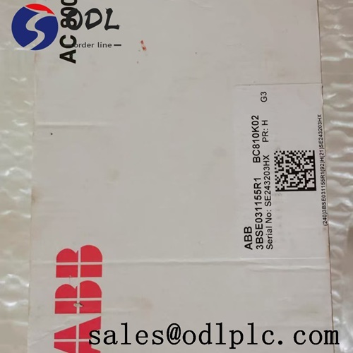 Seguridad IP20 BC810K02 3BSE031155R1 ABB Sistema de unidad de interconexión CEX-Bus 800xA Selector de hardware